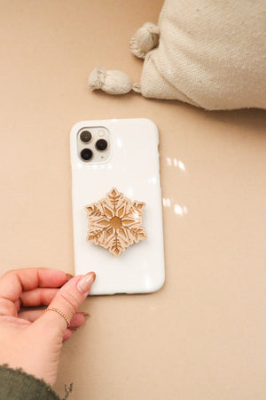 Snowflake Phone Grip