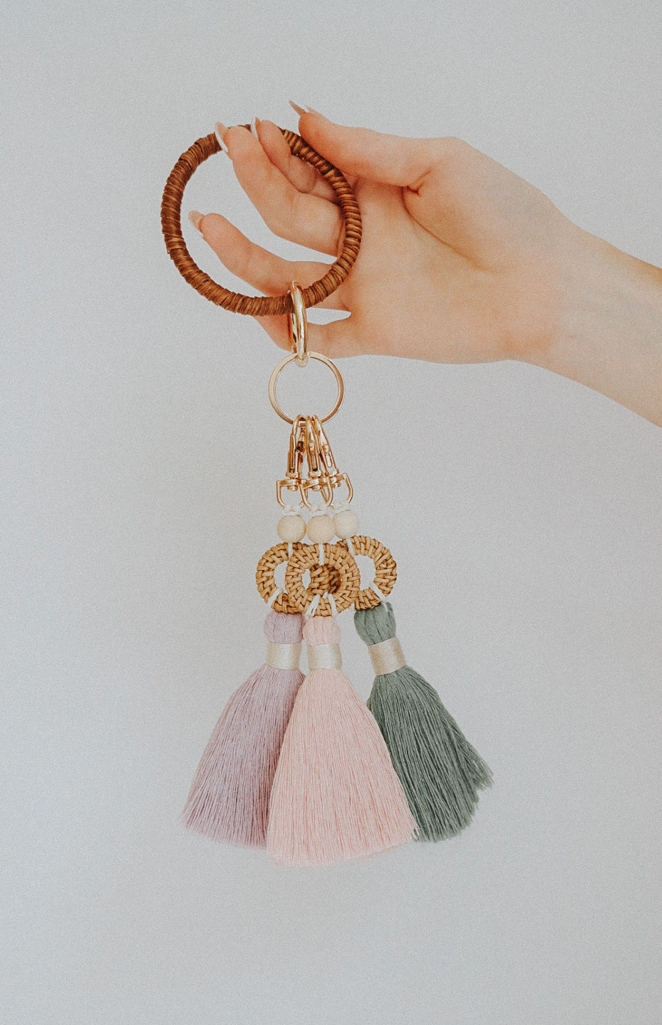 Rattan Essential Oil Keychain Diffuser