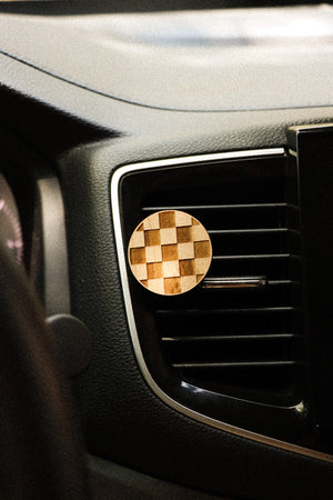 Checkered Car Air Vent Diffuser